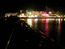 Вид с пирса на ночное Лазаревское.